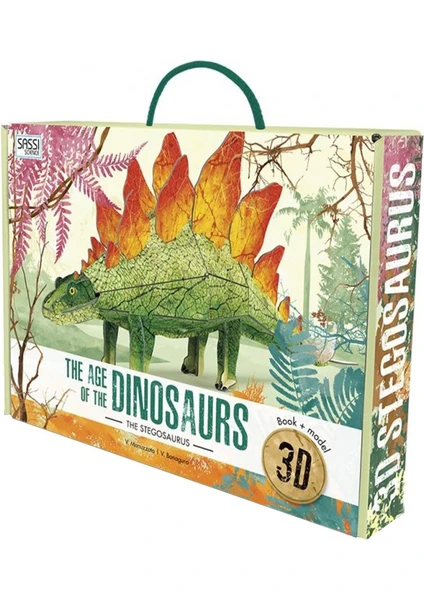 3D Stegosaurus - Kitap ve 3D Model resmi
